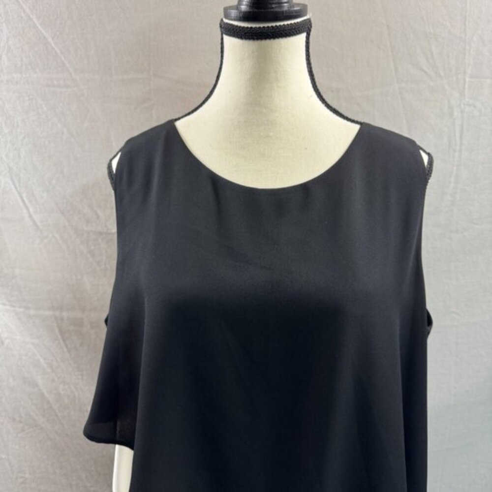 Bianca Nygard Sleeveless Blouse Asymmetrical Hem - Picture 4 of 6